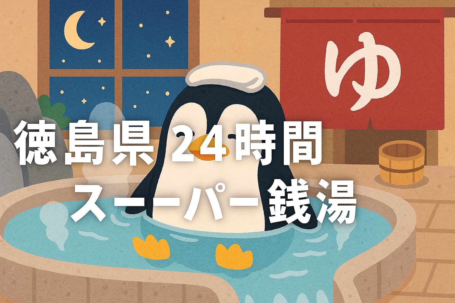 徳島県24時間スーパー銭湯ガイド｜宿泊・仮眠・健康ランド徹底解説