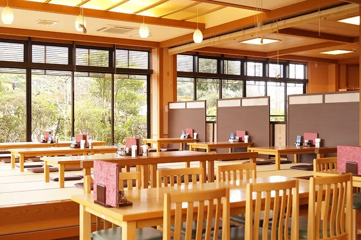 休憩エリア・館内での過ごし方